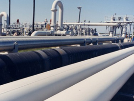 翁田镇石油输送案例